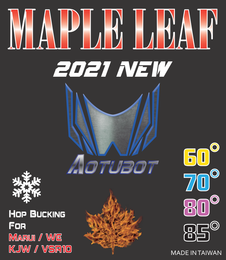 Maple Leaf 2021 Autobot Hop Bucking for Marui GBB 70 Degree