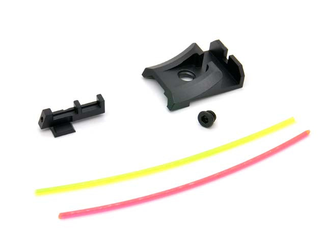 AIP Alumimun Front and Rear Sight ( Fiber) For TM 4.3