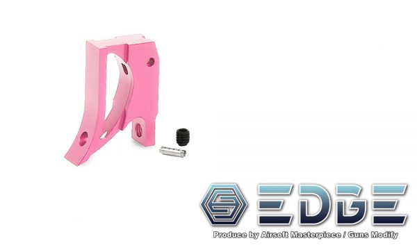 EDGE “T2” Aluminum Trigger for Hi - CAPA / 1911 Pink