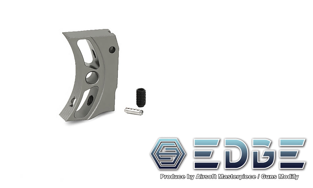 EDGE “S2” Aluminum Trigger for Hi-CAPA/1911 Grey