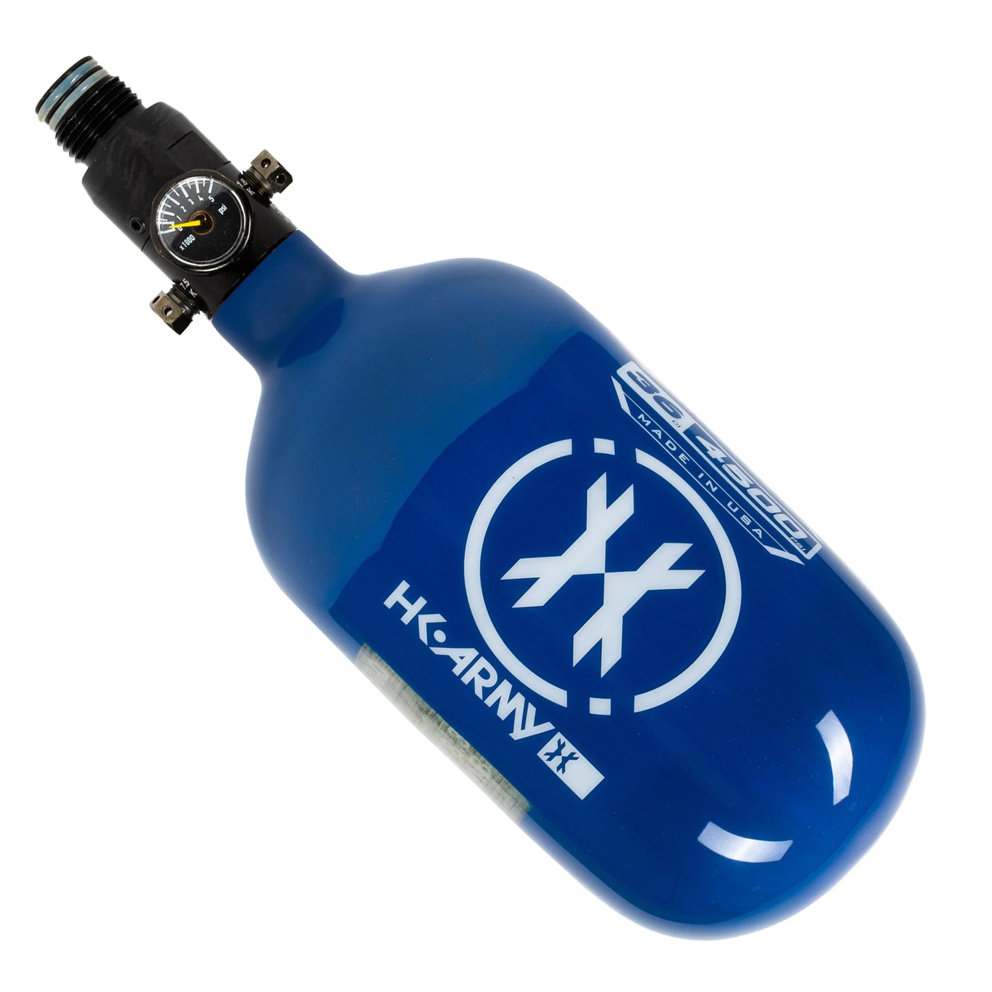 36CI / 4500PSI EXTRA LITE CARBON FIBER TANK - STANDARD REG - BLUE