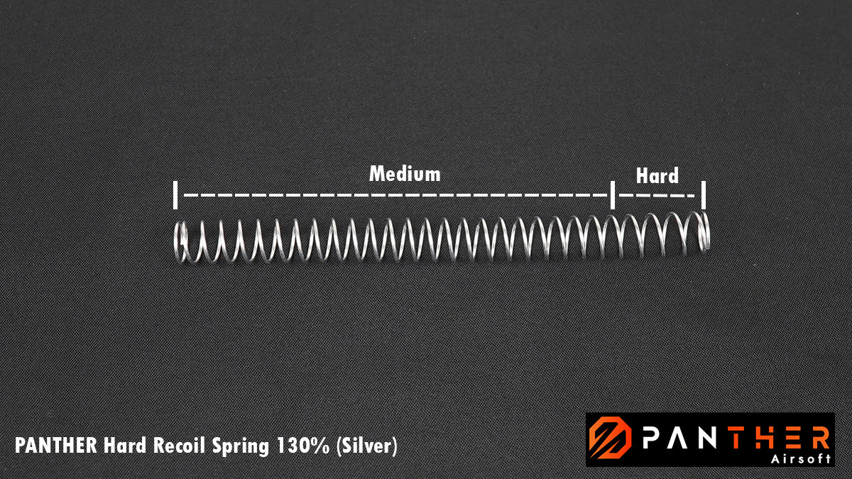 Panther Hard Recoil Spring 130% Silver
