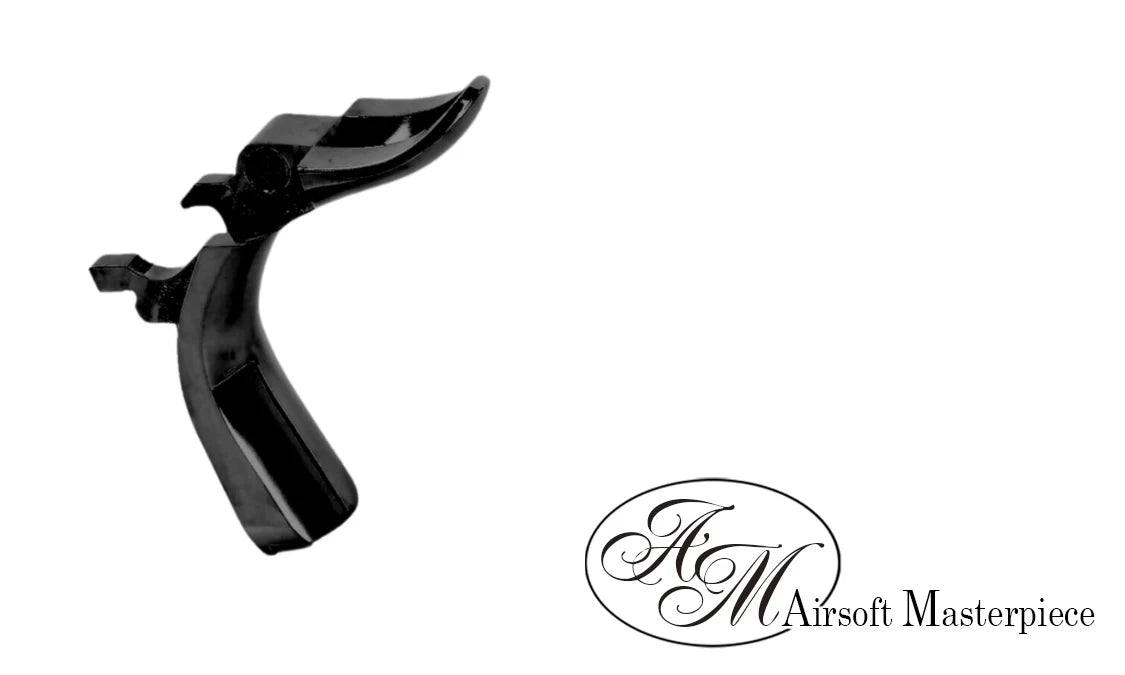 Airsoft Masterpiece Steel Grip Safety – S Style (Matt Black)