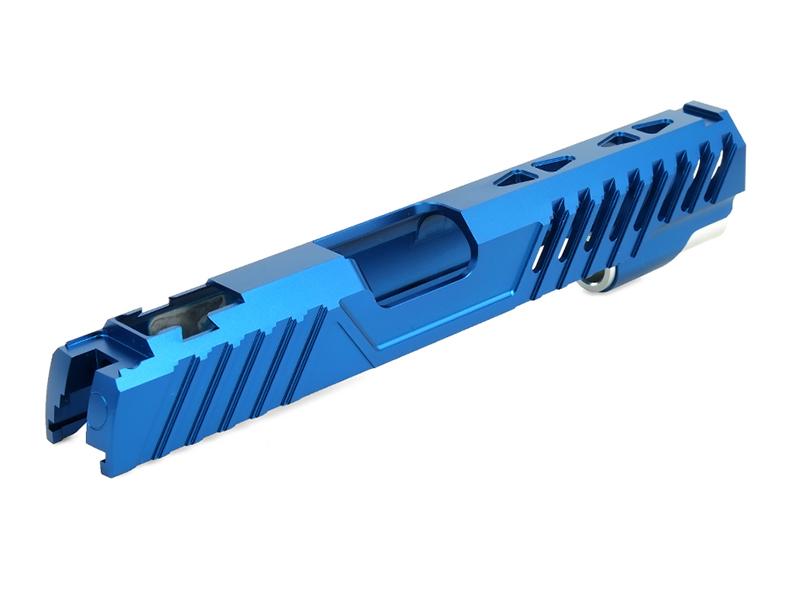 EDGE Custom "RAZOR" Aluminum Standard Slide for Hi-CAPA/1911 (Blue)