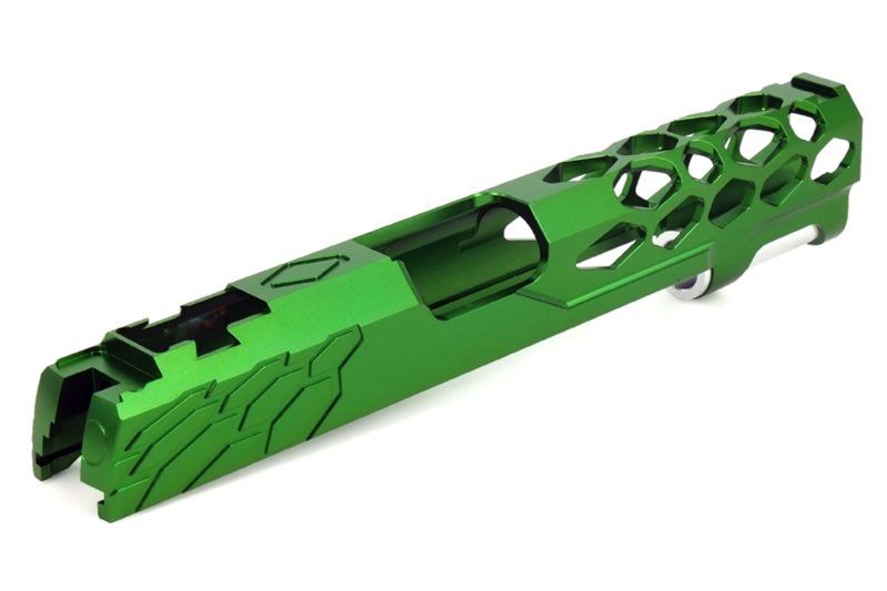 EDGE CUSTOM SHIELD STANDARD SLIDE FOR MARUI HI-CAPA/ 1911 GBB (GREEN)