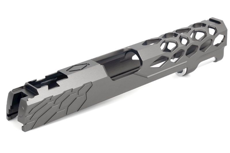 EDGE CUSTOM SHIELD STANDARD SLIDE FOR MARUI HI-CAPA/ 1911 GBB (GRAY)