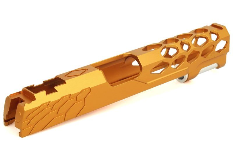 EDGE CUSTOM SHIELD STANDARD SLIDE FOR MARUI HI-CAPA/ 1911 GBB (ORANGE)