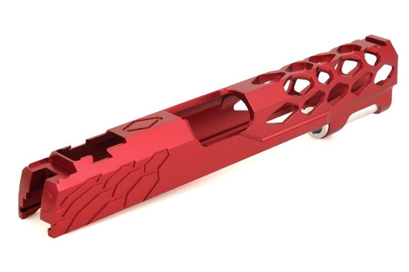 EDGE CUSTOM SHIELD STANDARD SLIDE FOR MARUI HI-CAPA/ 1911 GBB (RED)