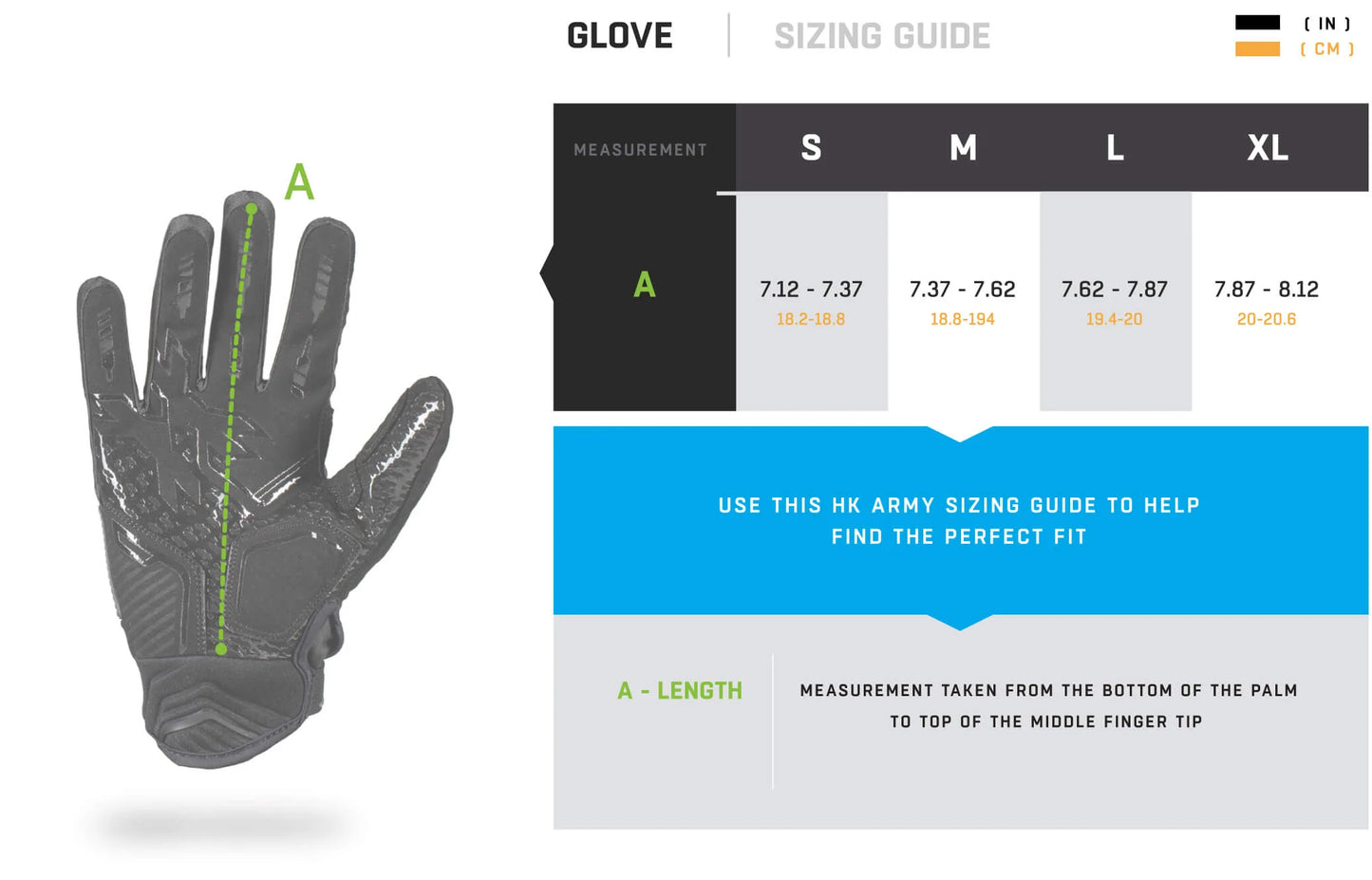 HSTL Glove Black (Full Finger)