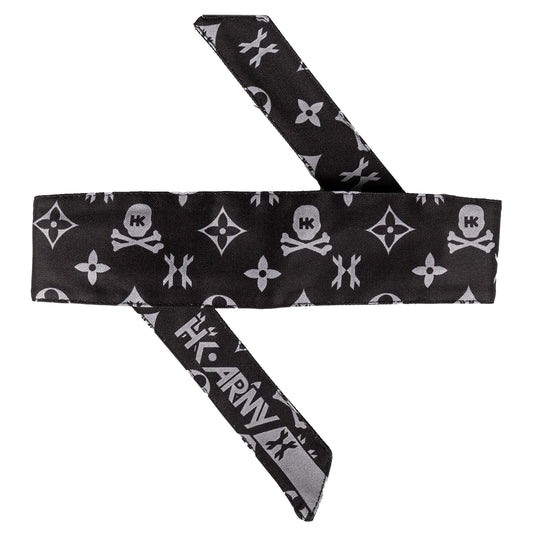 MONOGRAM BLACK/GREY - HEADBAND