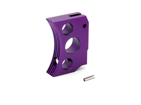 AIP Aluminum Trigger (Type E) for Marui Hi-capa (Purple/Long)