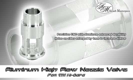 Airsoft Masterpiece CNC Aluminum High Flow Nozzle Valve for Hi - CAPA