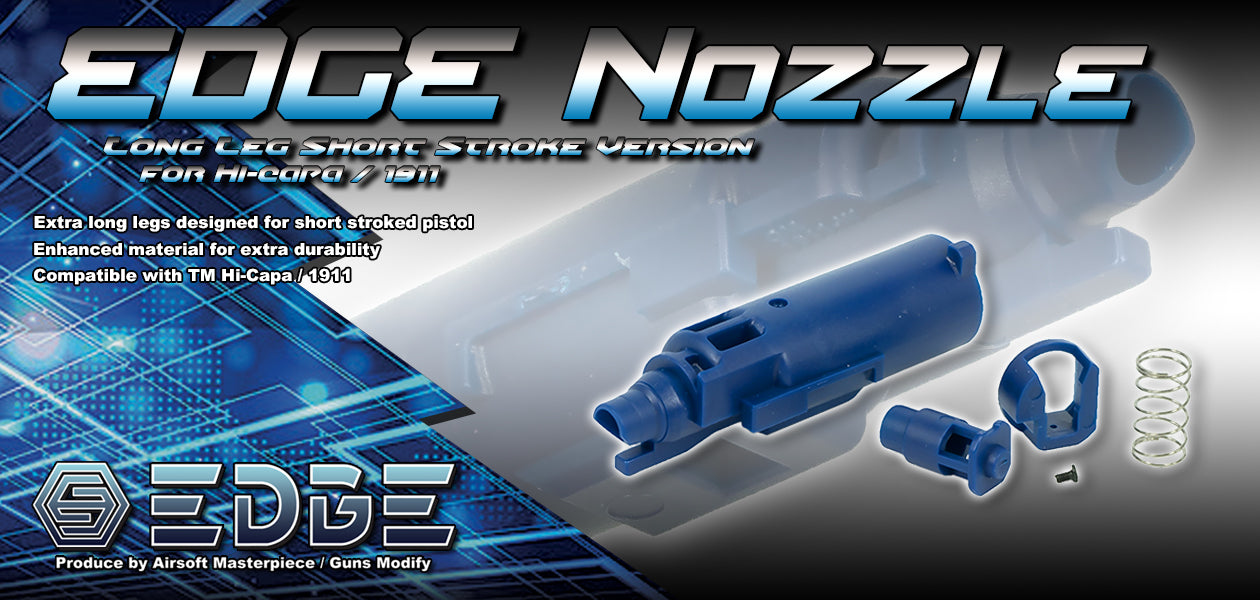 Long Legs Short Stroke Version” Nozzle for Hi-CAPA/1911