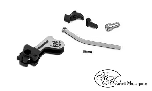 Airsoft Masterpiece CNC Steel Hammer & Sear Set for Marui Hi-CAPA (LIMCAT Competition) (2 Tone)