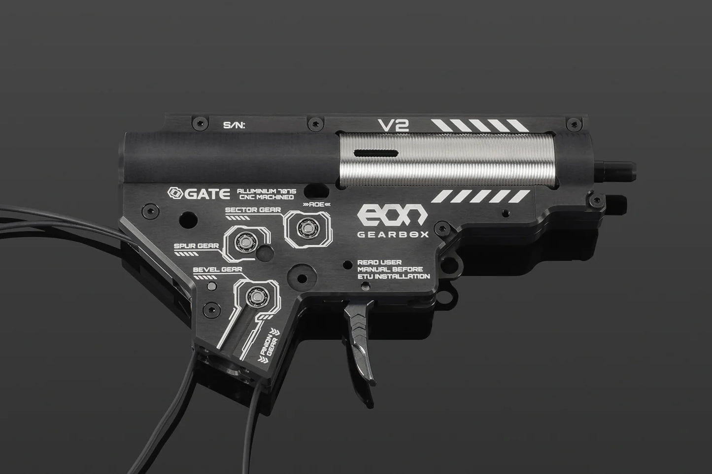 EON Complete V2 Gearbox with TITAN II Bluetooth® Short Stroke - 350 FPS / 1.2J [Rear Wired]