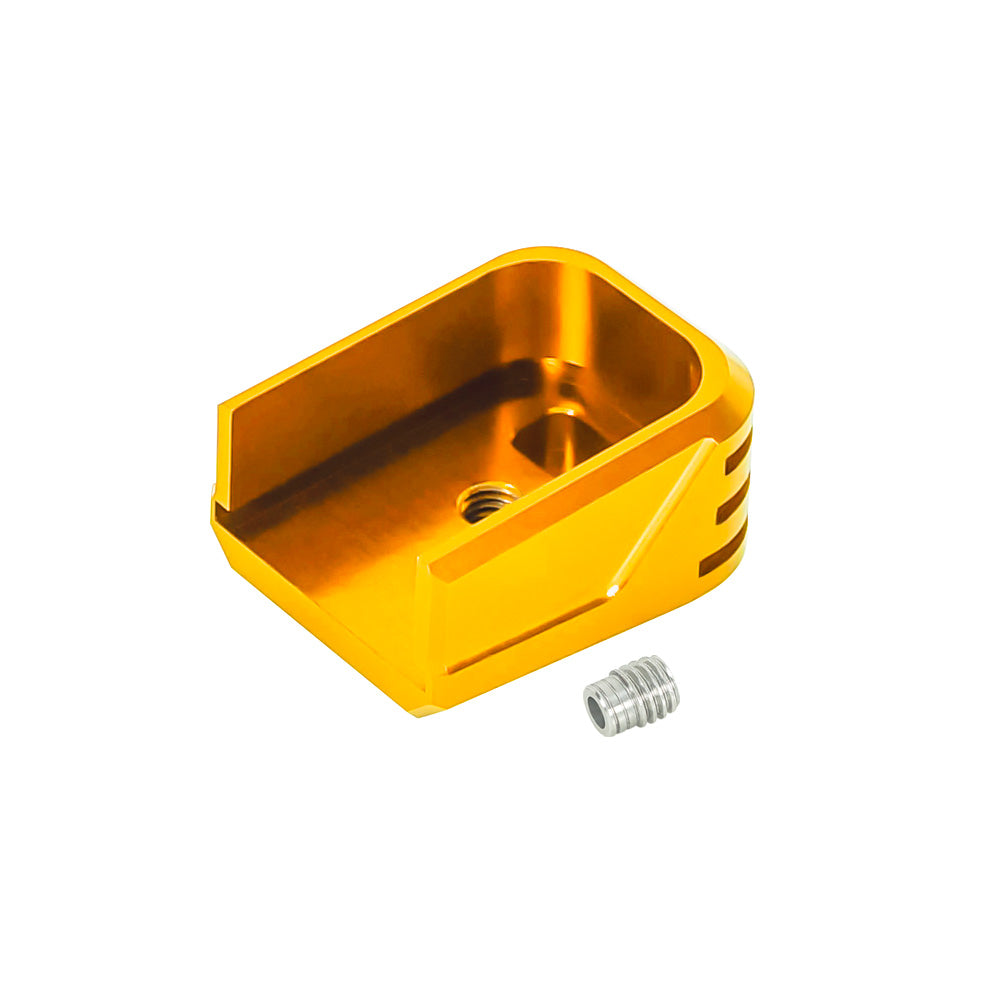 CNC Aluminum Magazine Baseplate (+2BBs) - Tokyo Marui Hi-CAPA 4.3 / 5.1 / Gold Match