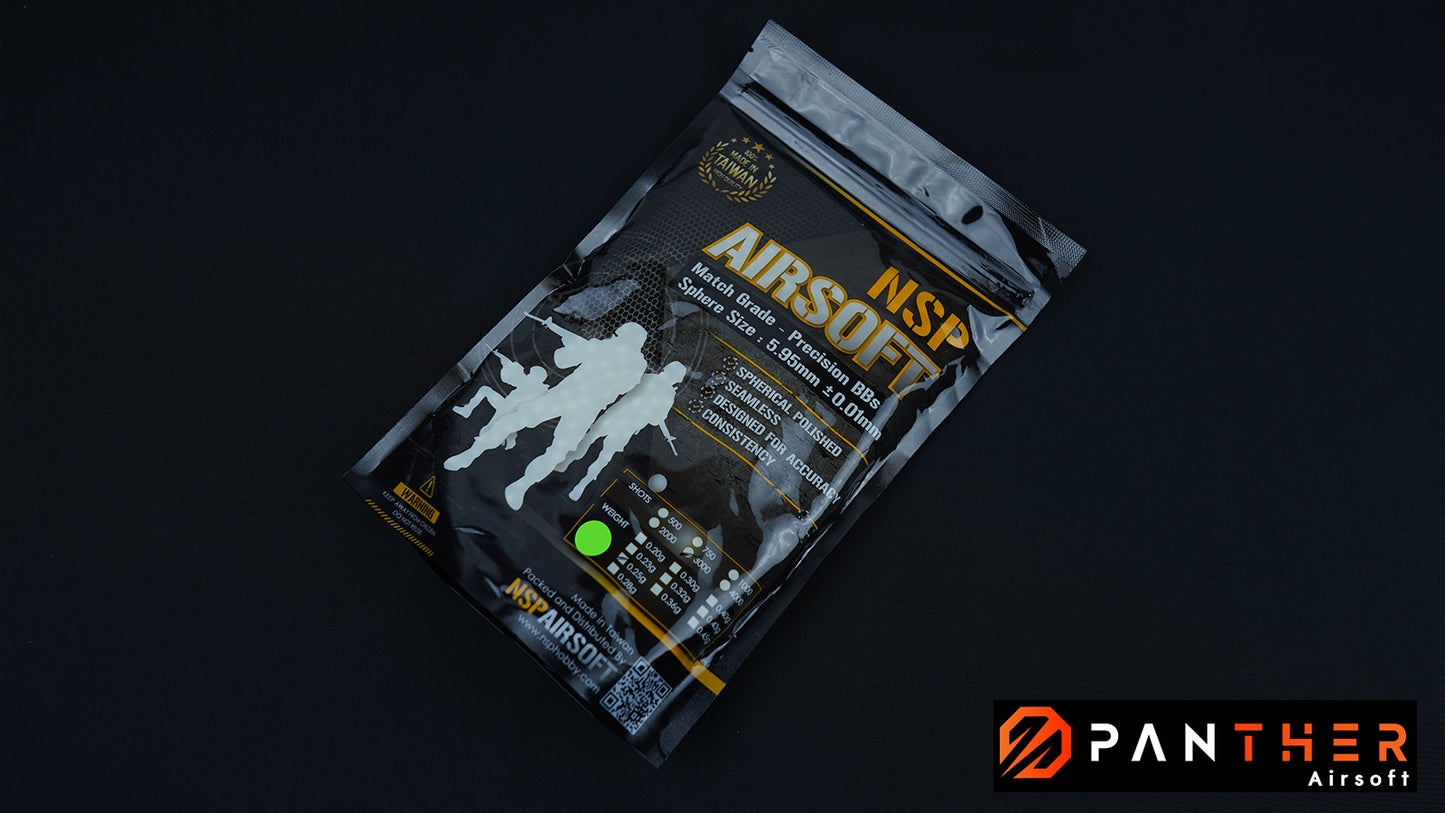 NSP Tracer BBs 0.25g Green (3,000 นัด)