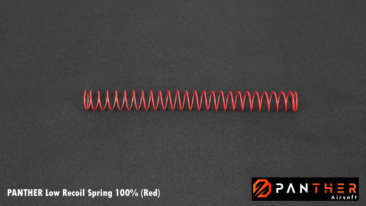 Panther Low Recoil Spring 100% Red