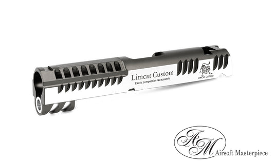 Airsoft Masterpiece “LimCat Custom 2024” Slide for Hi-CAPA 4.3 (Grey 2 Tone)