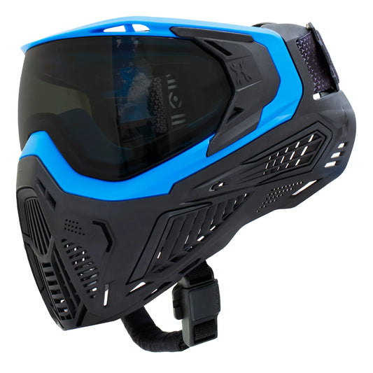 SLR GOGGLE - SAPPHIRE (BLUE/BLACK/BLACK) SMOKE LENS
