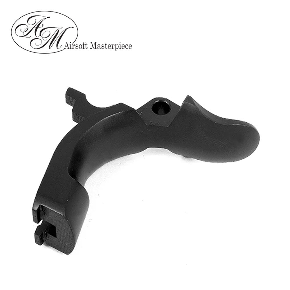 Airsoft Masterpiece Steel Grip Safety – S Style (Matt Black)
