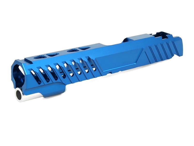 EDGE Custom "RAZOR" Aluminum Standard Slide for Hi-CAPA/1911 (Blue)