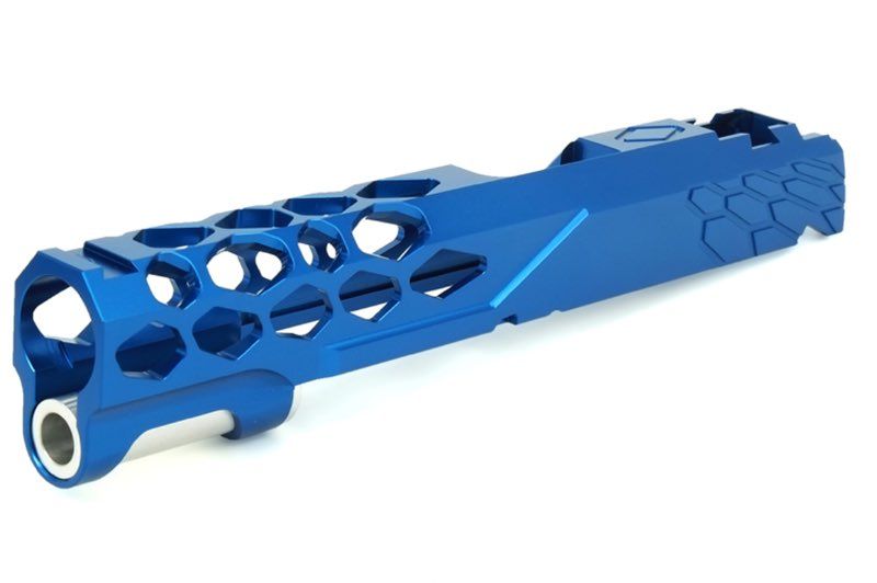 EDGE CUSTOM SHIELD STANDARD SLIDE FOR MARUI HI-CAPA/ 1911 GBB (BLUE)
