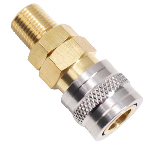 HPA Line Foster Quick Disconnect QD Regulator Adapter - 1/8" NPT